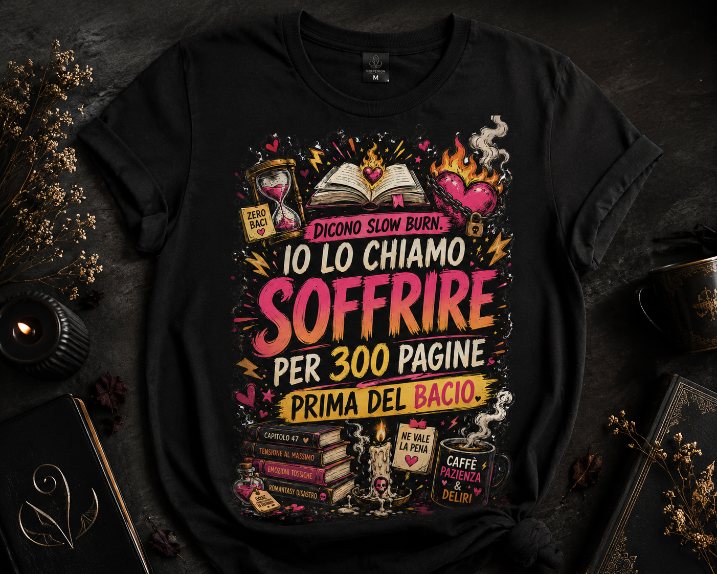 T-shirt bookish Vesperion